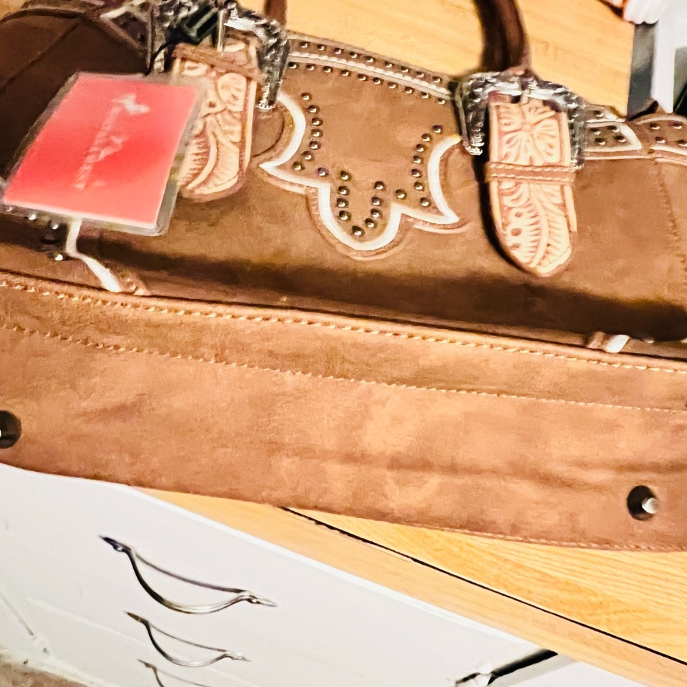 Brown Leather Handbag